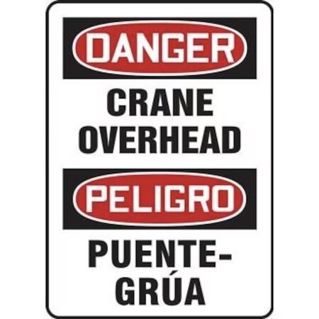Accuform BILINGUAL OSHA DANGER Safety Sign SBMCRT106XT SBMCRT106XT